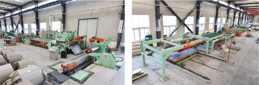 CNC Plasma Aluminum Steel Swing Shear Line Cutting Machine