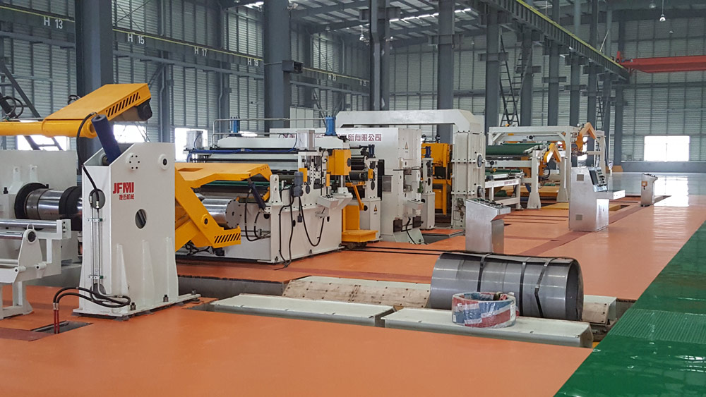 Metal Coil Slitting Cut to Length Combined Machine Line