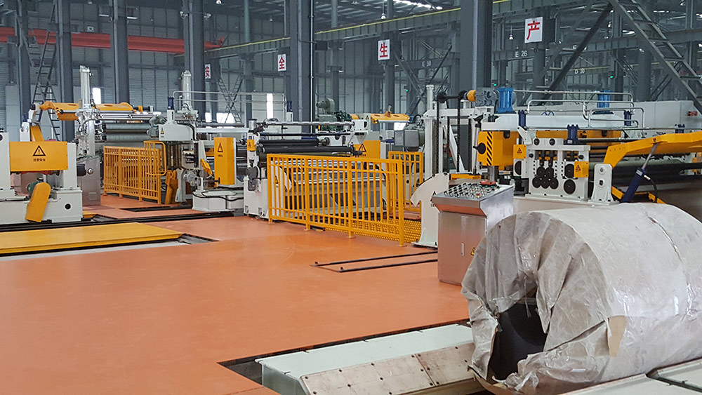 Metal Coil Slitting Cut to Length Combined Machine Line