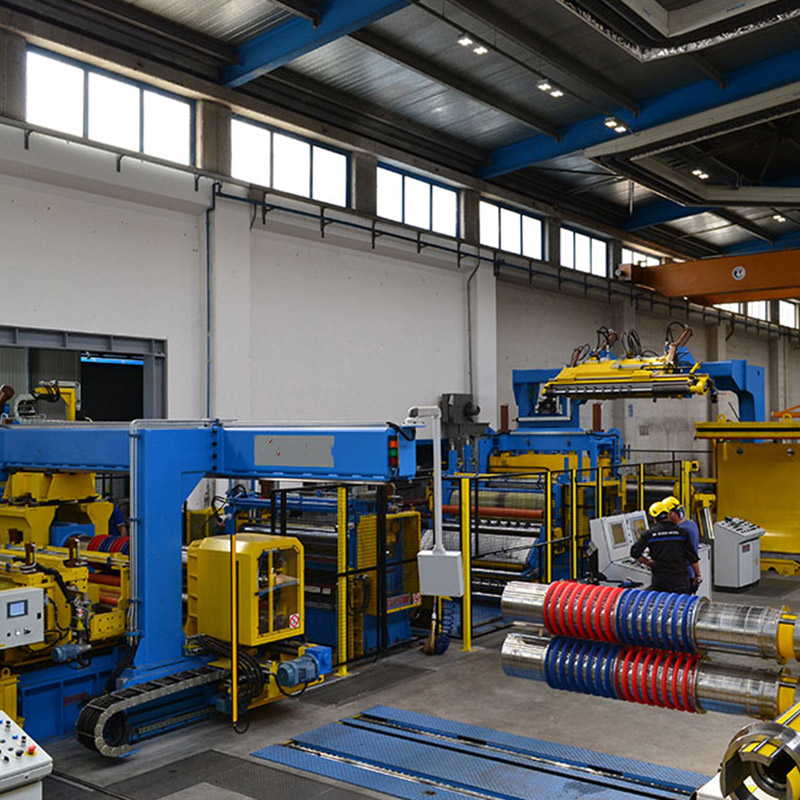 High Precision Slitting Line for Thick Plate