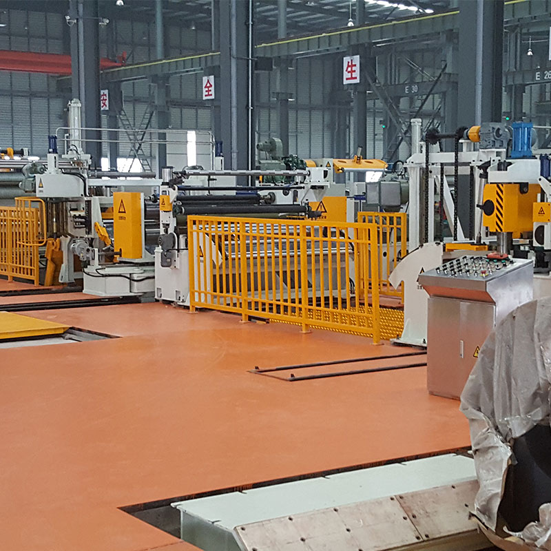 High Precision Slitting Line for Thick Plate