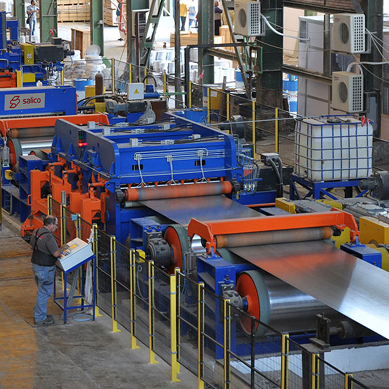 Double Bending Tension Leveling Line