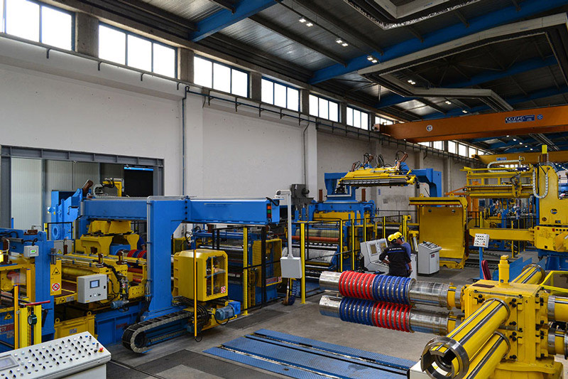 High Precision Slitting Line for Thick Plate